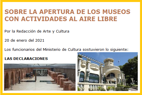 DECLARACIONES MUSEOS